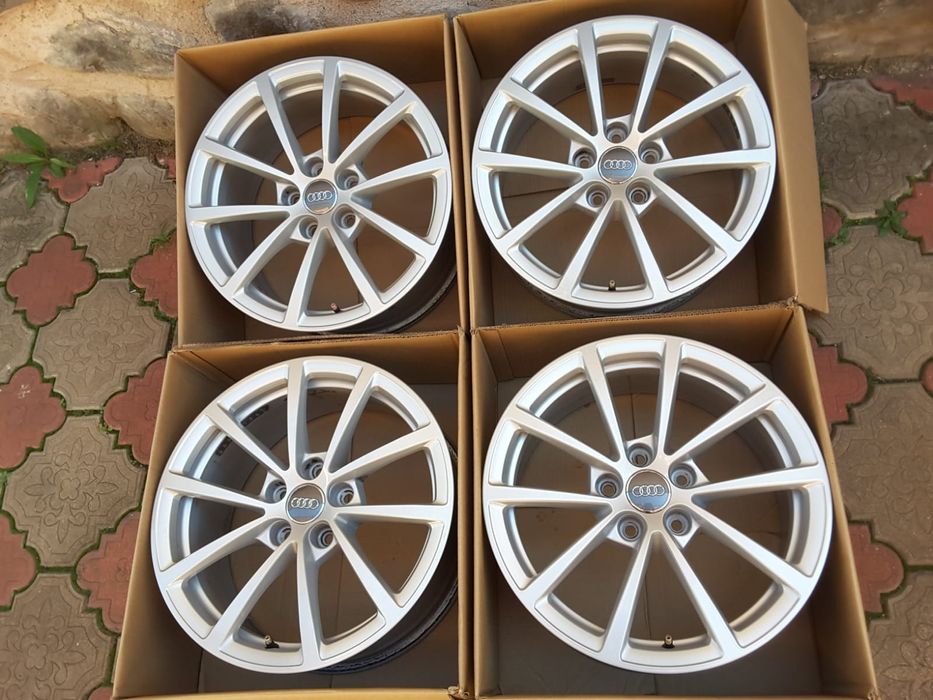 jante aliaj 17; 5x112;originale Audi a4b8 a4 b8, a4b9 a4 b9,A6C7,Q3,Q5