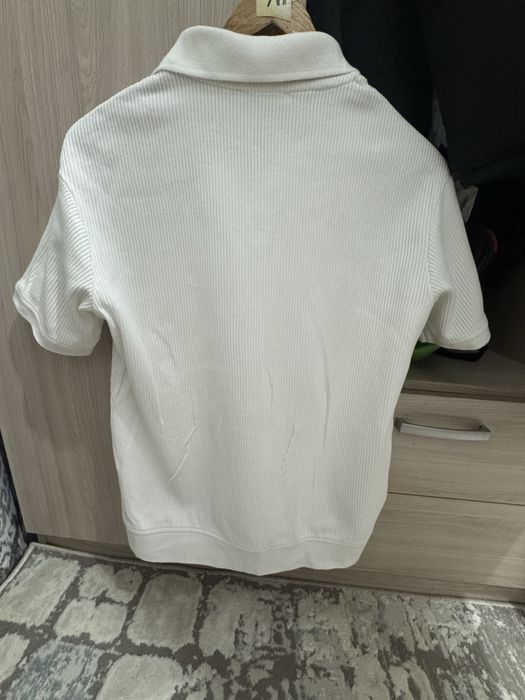 Тениска белая zara