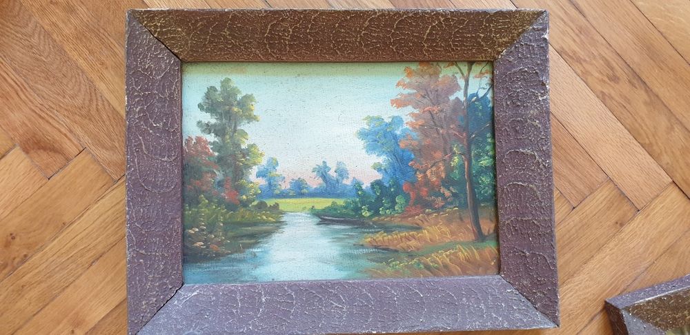 Tablouri vechi cu peisaje
