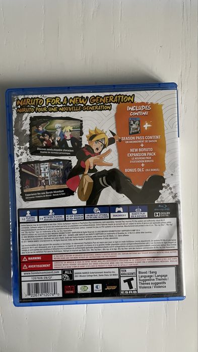 Игра для PlayStation 4 Naruto shipuden ultimate ninja storm 4
