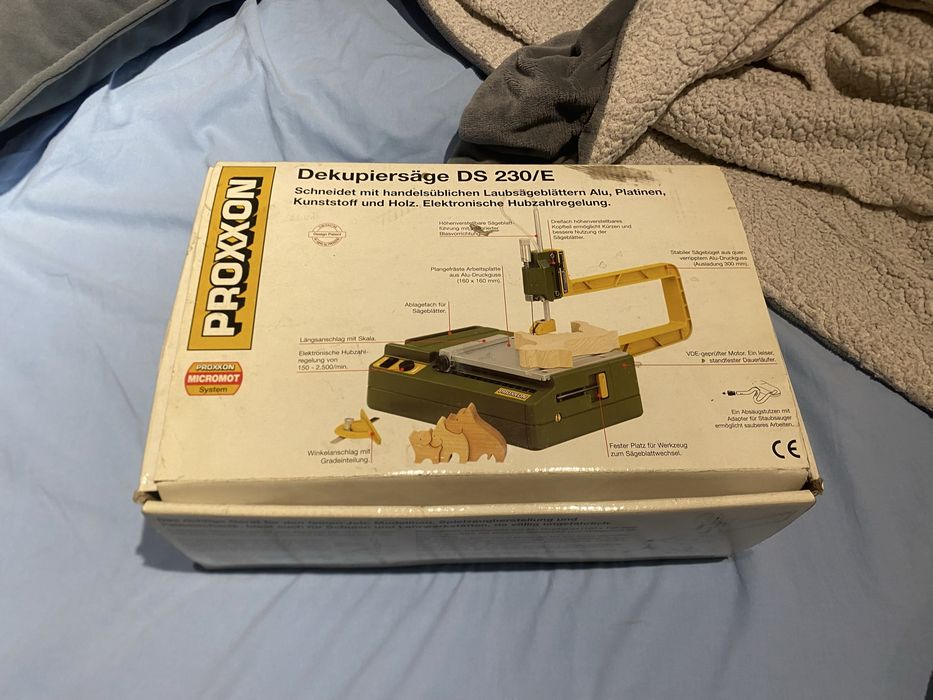 Proxxon Dekupiersäge DS 230/E — лобзиковый станок для точной резки
