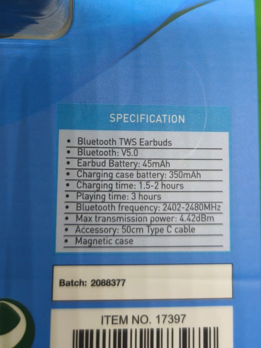 Căști bluetoth nou