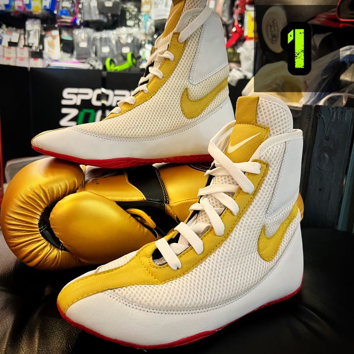 Кожаные боксерки Nike