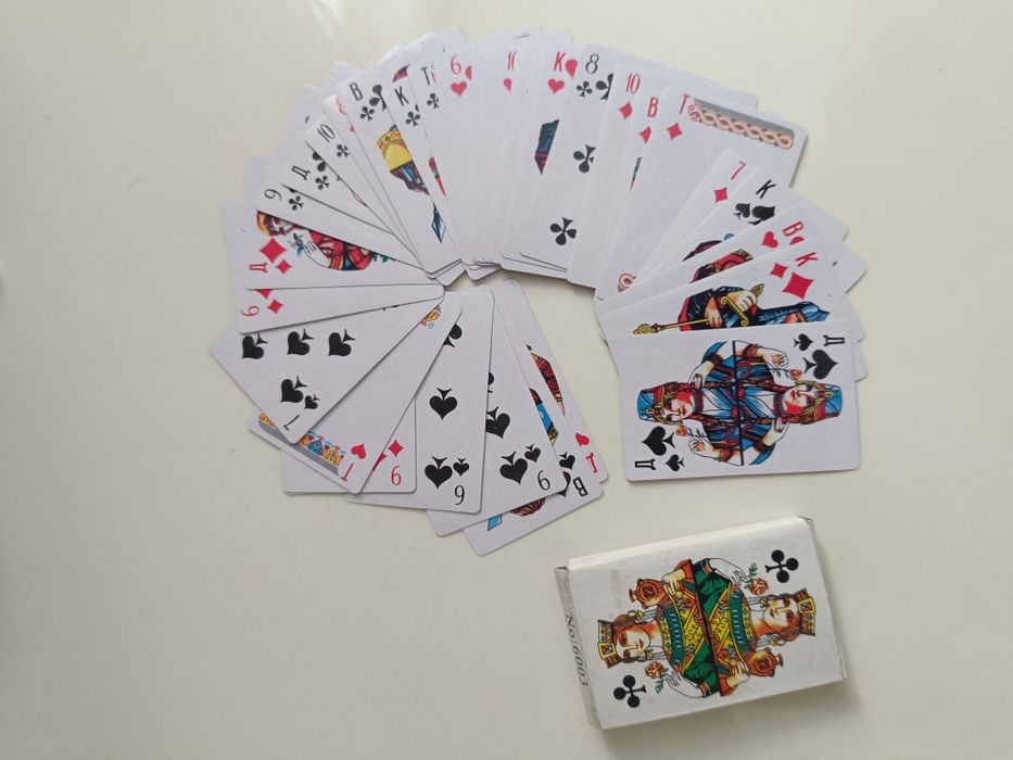 Карты 90х игральные, сувенирные