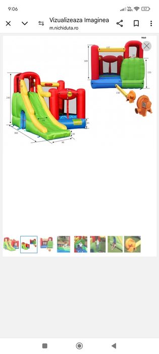 Spatiu de joaca gonflabil