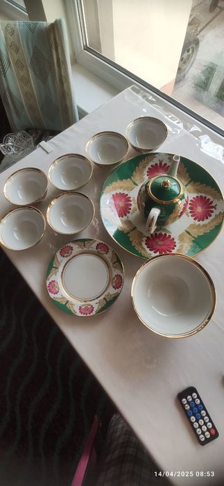 Сервиз чайный новый