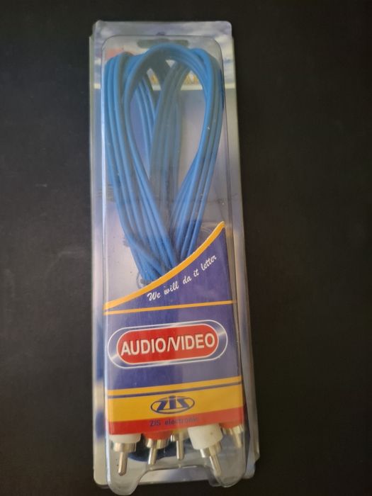 2 броя RCA (audio/video) кабели ZIS Electronics – нови
