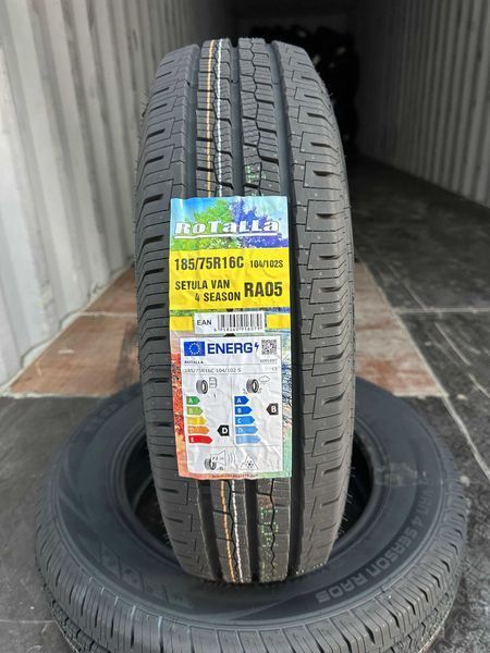 Нови всесезонни бусови гуми ROTALLA VAN 4 SEASON 185/75R16C 104/102S