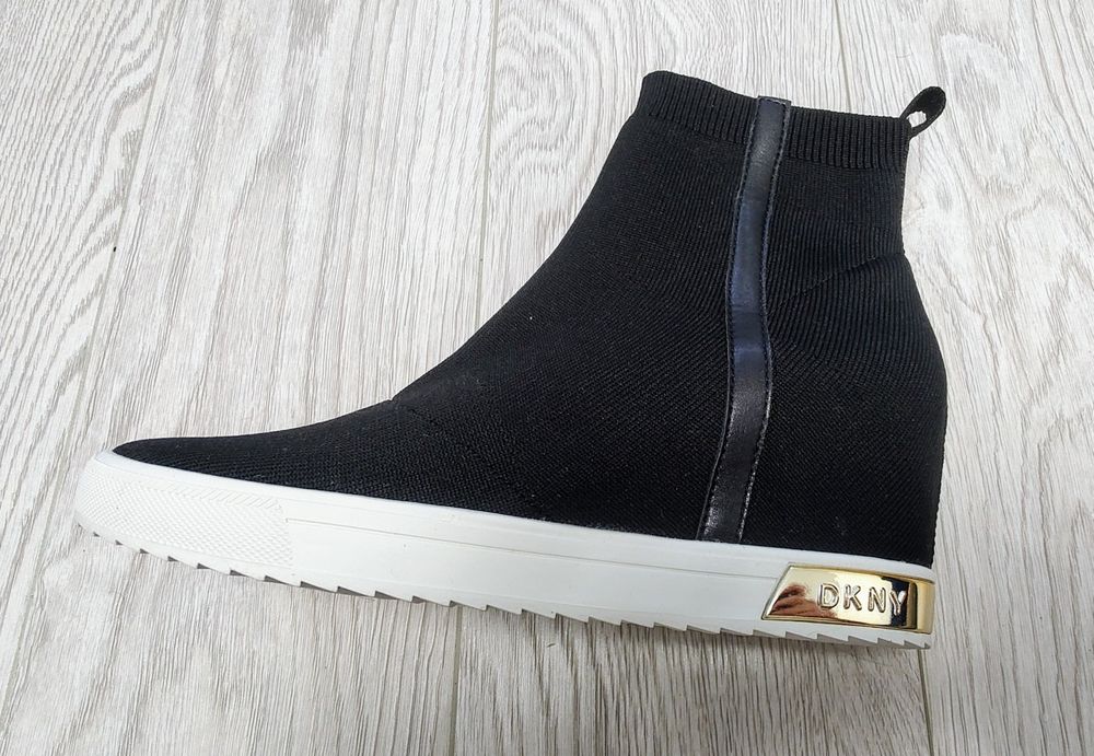 DKNY - ghete dama - sneakers, negru, marimea 41