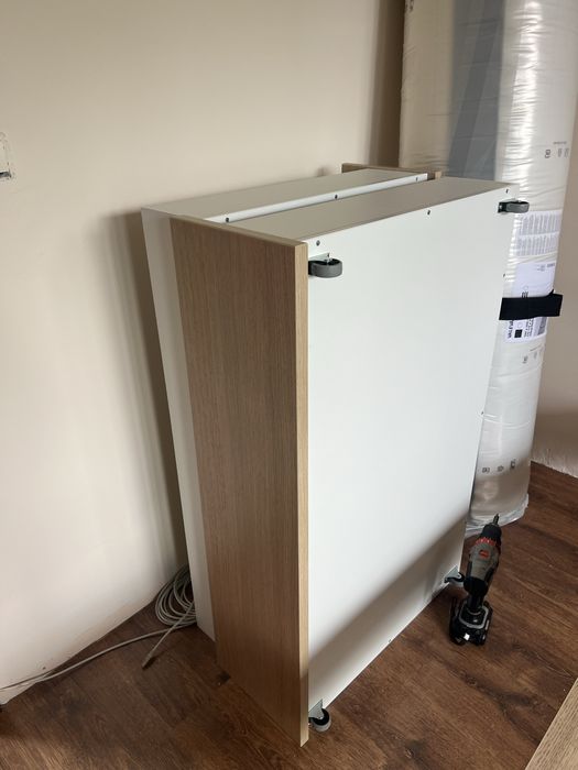 Високо легло MALM Ikea 160x200 с 4 чекмеджета