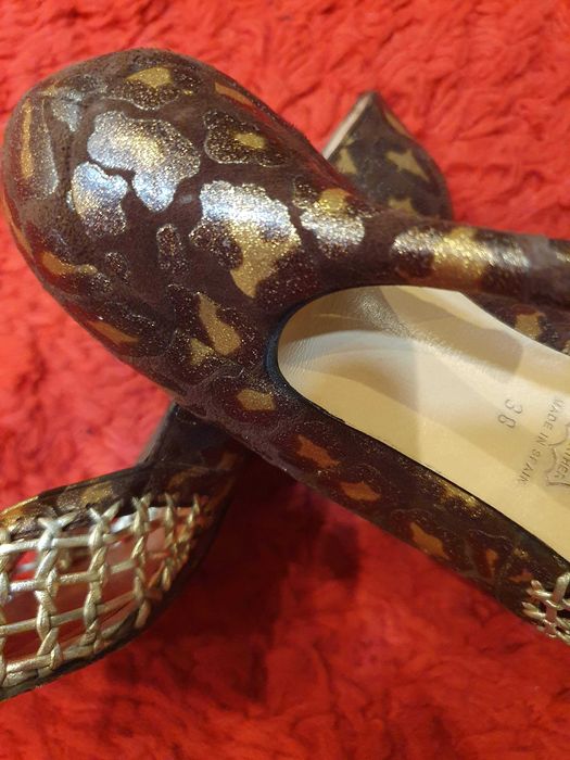 Papuci Magrit piele naturala dama