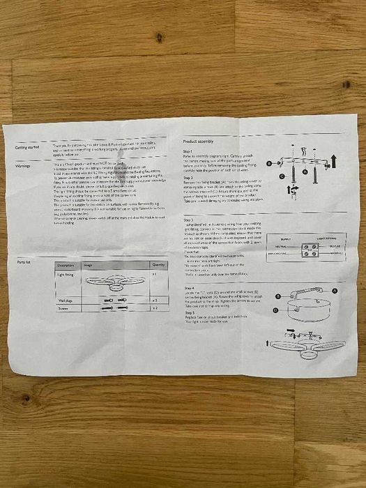 Стилна и красива нова LED таванна лампа