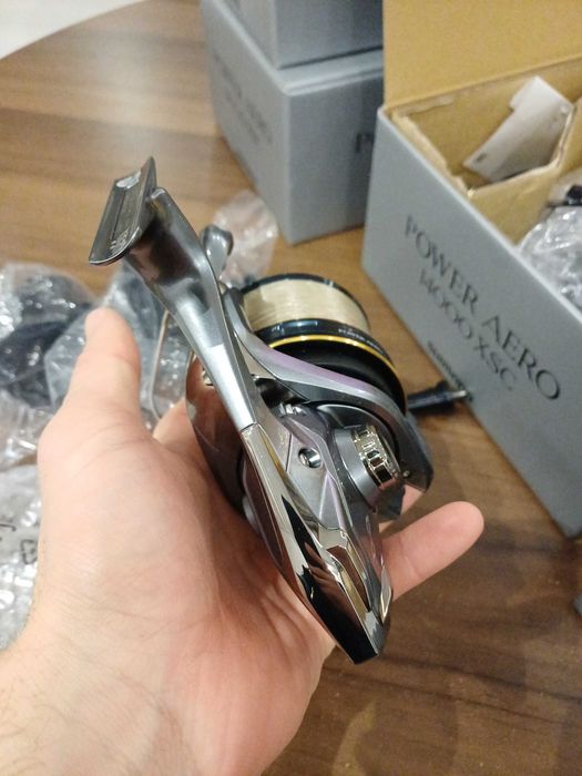 Продавам 4броя shimano power aero 14000 xsc