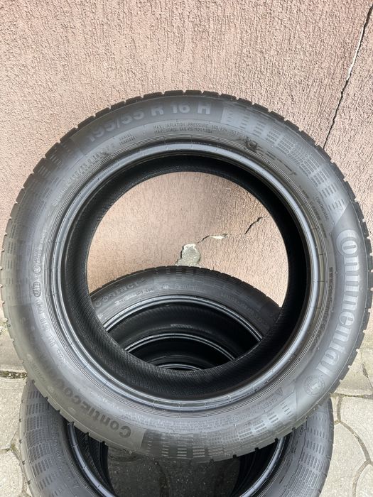 4 anvelope vara 195/55 R16, Continental, 6mm profil ramas! DOT 2017