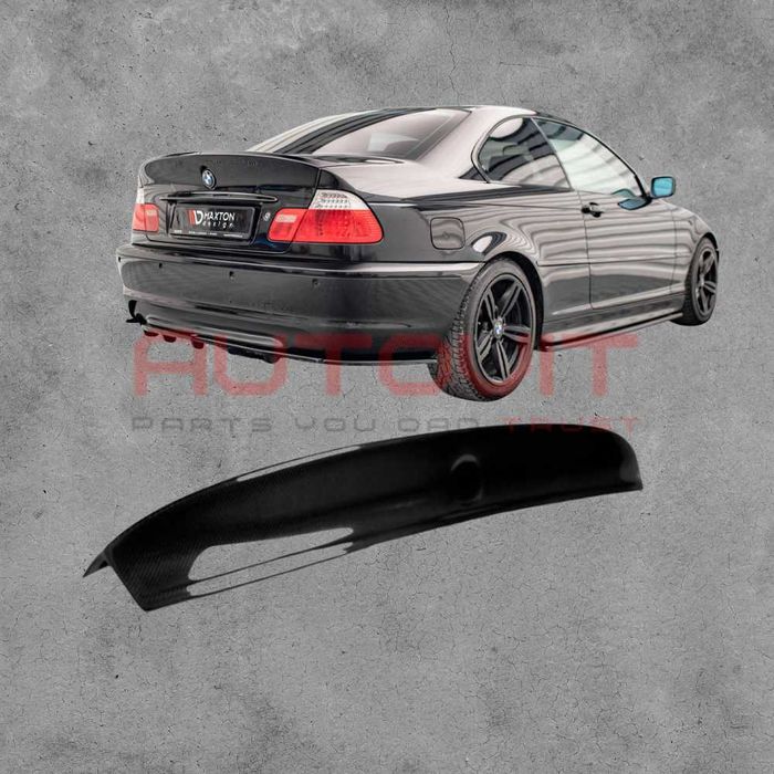Спойлер за багажник - BMW E46 CSL  седан
