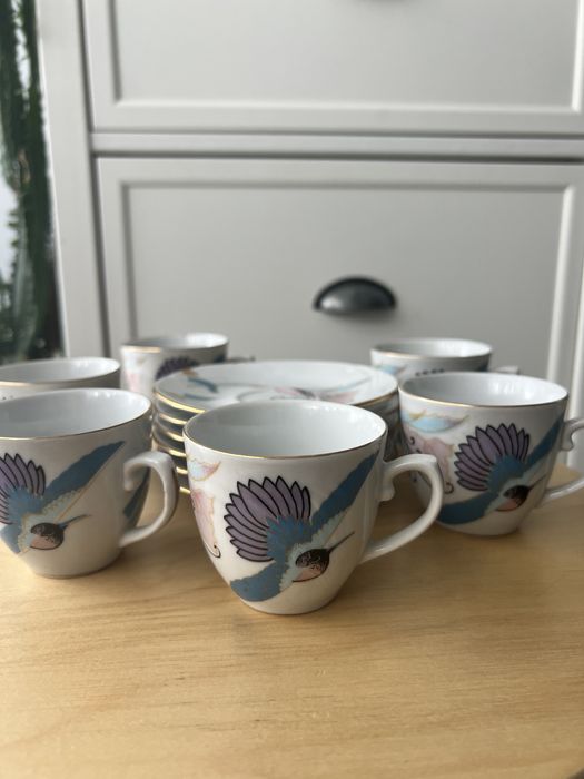 Cesti cafea pictate manual