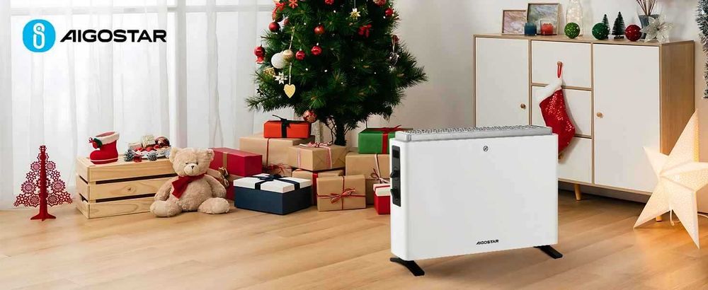 Електрически конветкор Aigostar 2000W с 3 нива на мощност и термостат