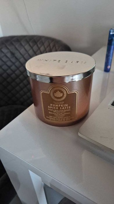 Lumanare Parfumata Pumpin Spice Latte - White Barn