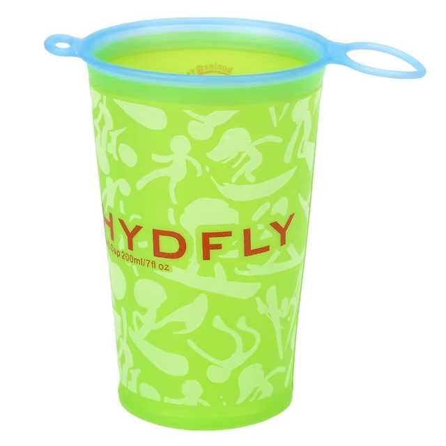 Сгъваема чаша 200ml | Бягане, туризъм, къмпинг | Лека и компактна