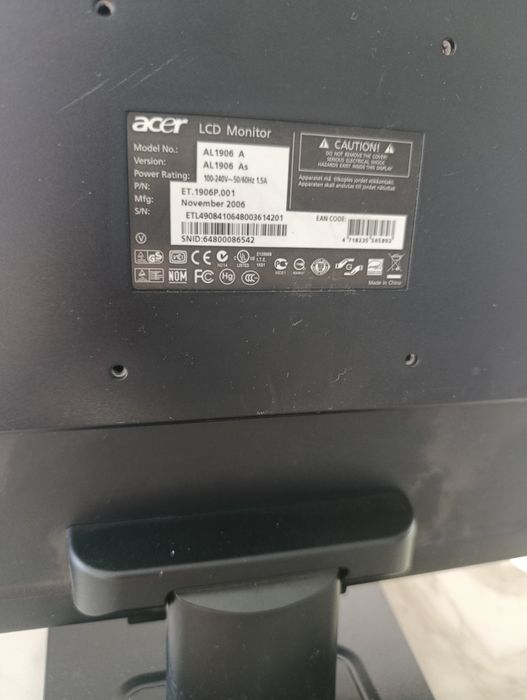 Монитор acer рабочий