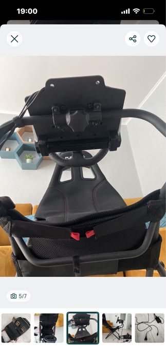 Продавам волан и педали Logitech Trueforce G923 за PS4 и PS5