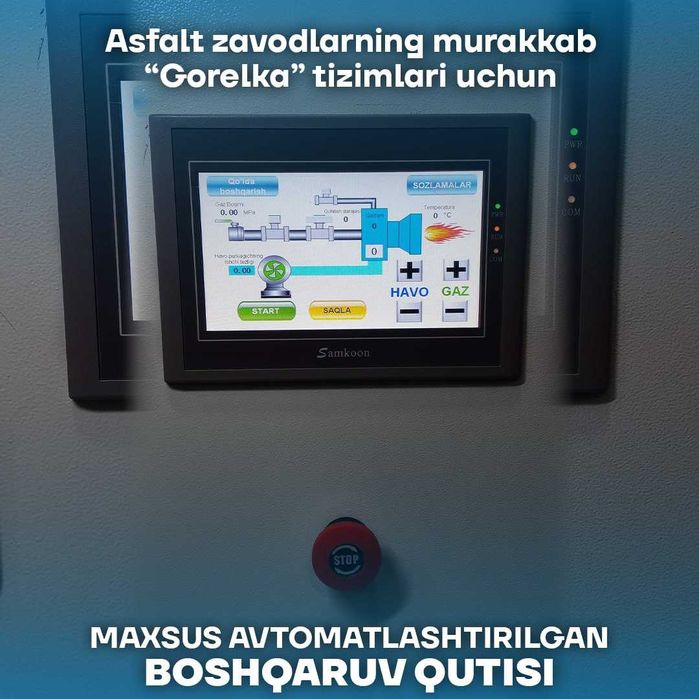 gorelka  rizimi (asfalt,isitish tizimlari,turli xil pechlarda)