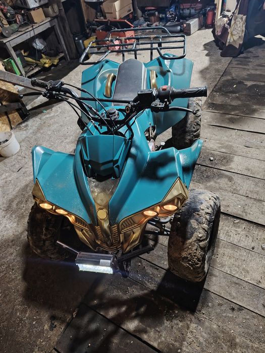 ATV de 125 cu 3 trepte și mansalier