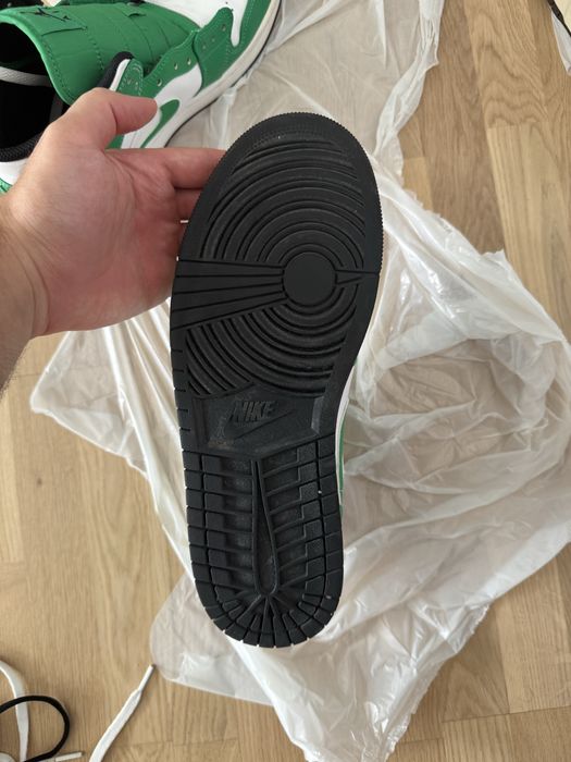 Jordan 1 Mid Lucky Green