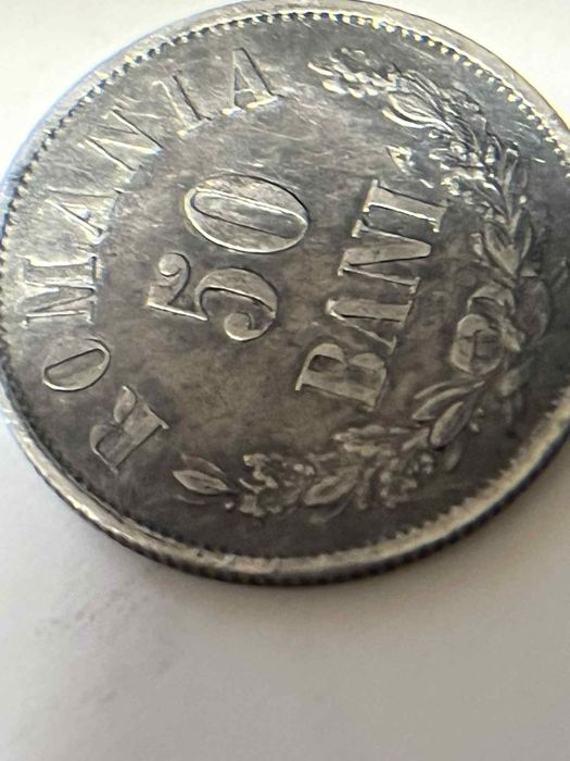 50 bani 1876 foarte rara