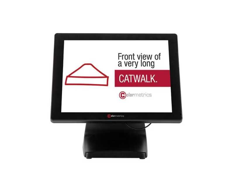 Sistem POS touchscreen Colormetrics P1000, Touchscreen + scaner