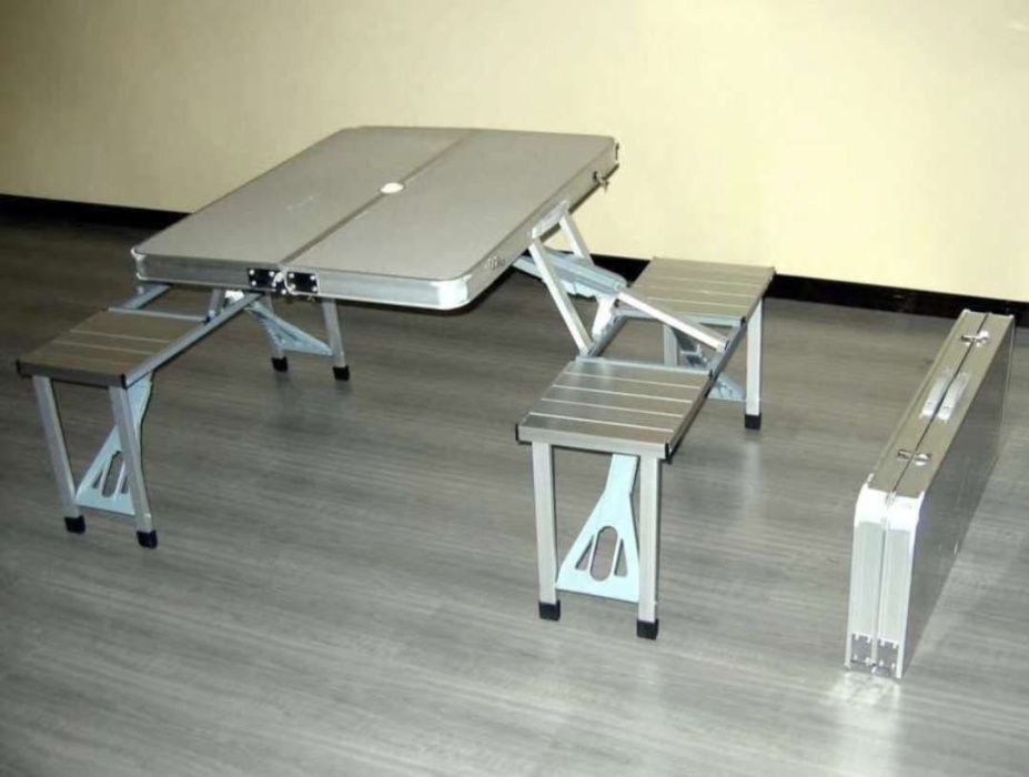 Складной стол-стул для пикника мебель портативный 4х местные m10