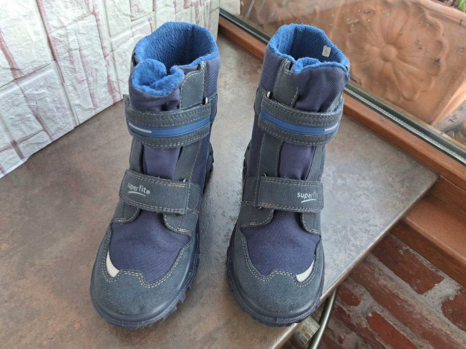 детски ботуши,зимни обувки,боти,апрески,SUPERFIT номер35 за момче