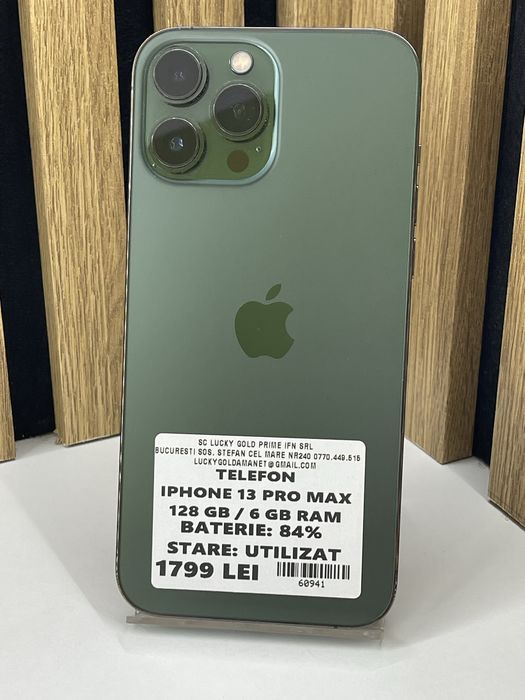Iphone 13 Pro Max 128Gb 84% baterie Garantie / Factura #60941