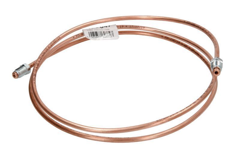 Conducta frana cupru cu niplu diametru 4,75 mm, filet exterior, Grosime perete 0,9 mm, filet M10x1/M10x1, lungime 1500 mm