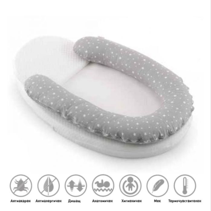 Бебешко кошче-гнездо Italbaby Little Love