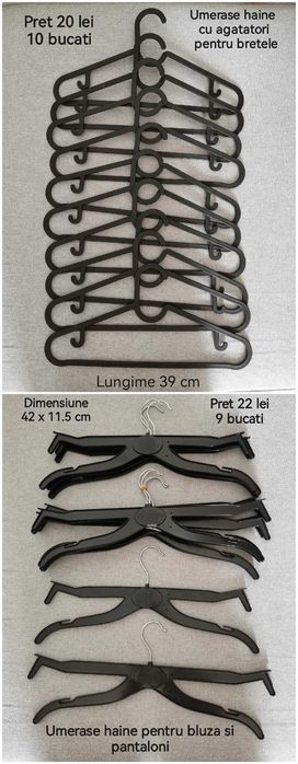 Suport extensibil stenter pliabil cabina proba umerase haine esarfe