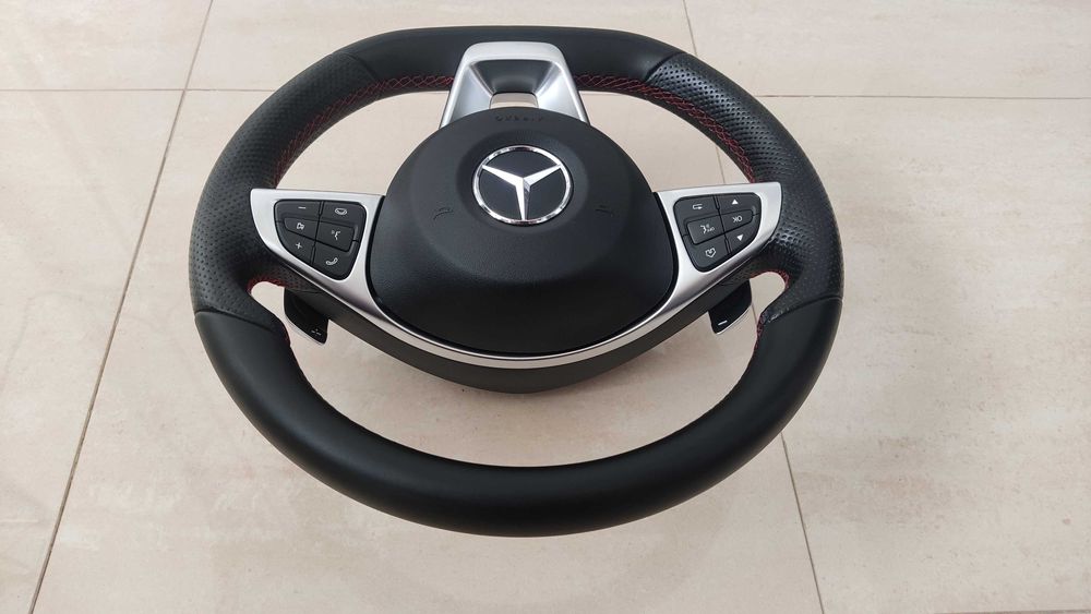 Мерцедес AMG Sport волан с ВИБРАЦИЯ - Mercedes W205  * W166 * W213