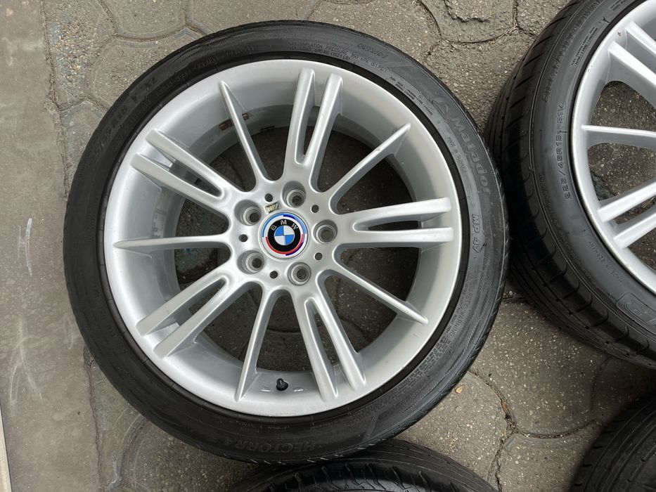 Jante aliaj 5x120mm, anvelope vara 225/45 R18, BMW X1, E90, E91, E81 E87 F30 F31 F20