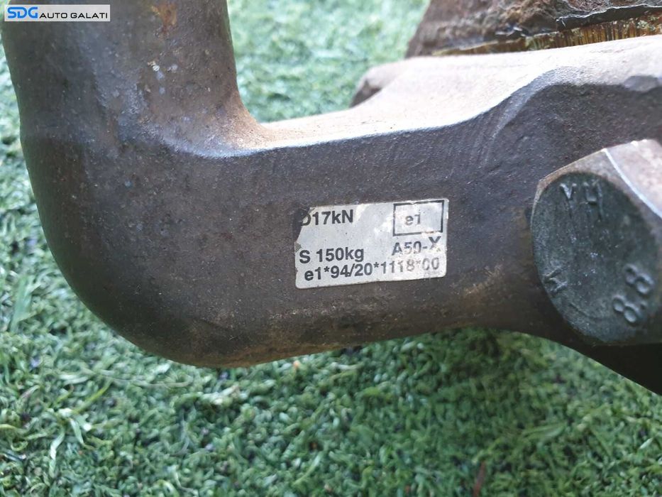 Cui Carlig Remorcare Tractare Skoda Octavia 2 Hatchback 2004 - 2013 Cod e19420111800 1385201 [C4055]