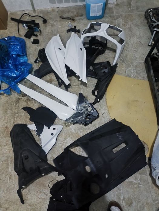 Пластик самурай мопед