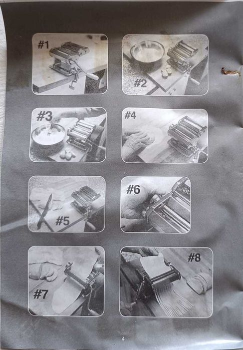 Механическая лапшерезка.