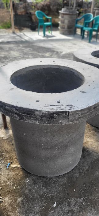 Foraje fântânii cu tuburi beton