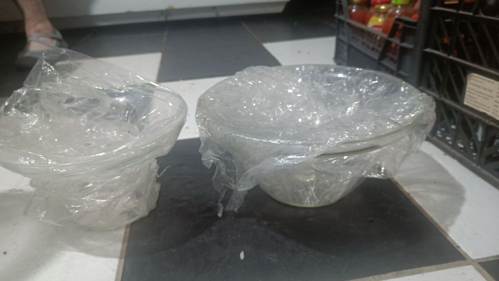 Vând recipiente sticla pentru candy bar horeca