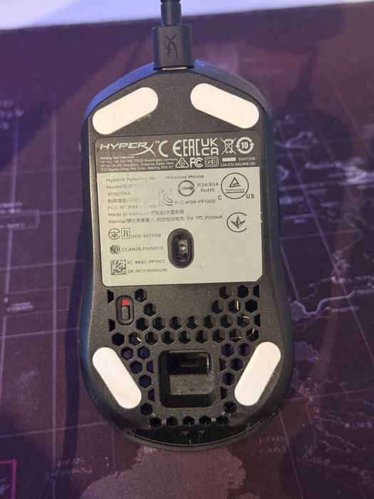 Мышка Hyperx Pulsefire haste Wireless