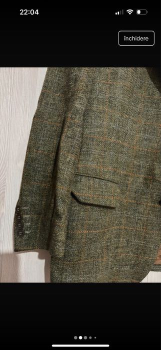 Sacou barbati lana