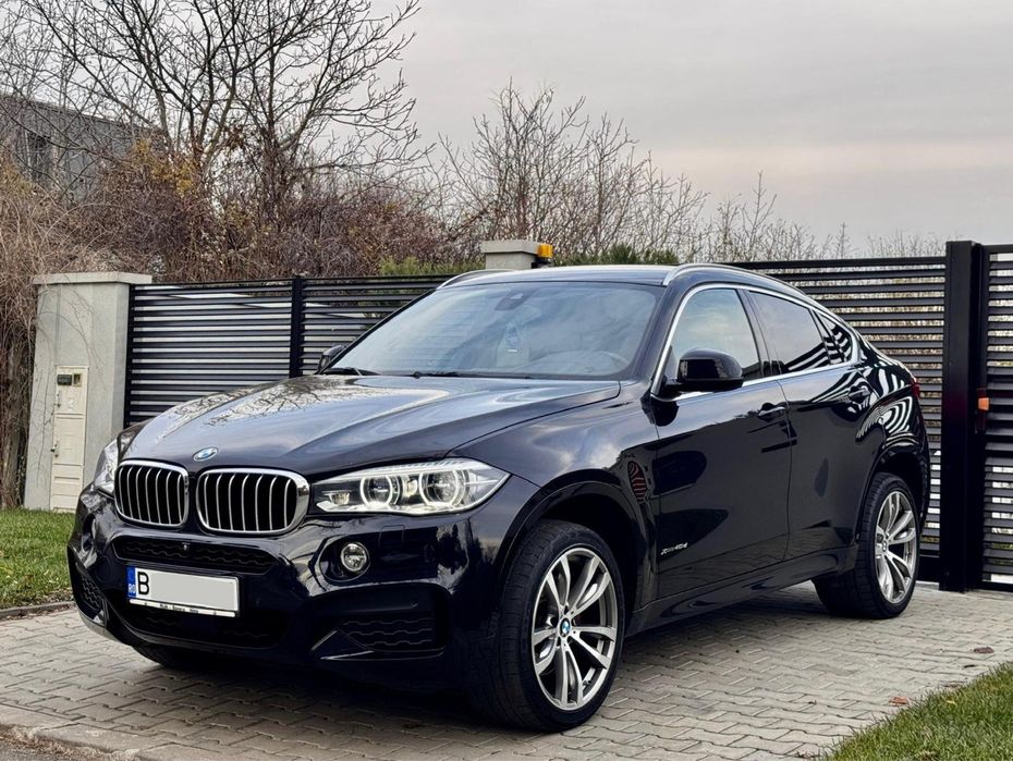 Bmw X6 / M Paket / An 2016 /3.0d / soft clouse usi/ laser / Acc schimb