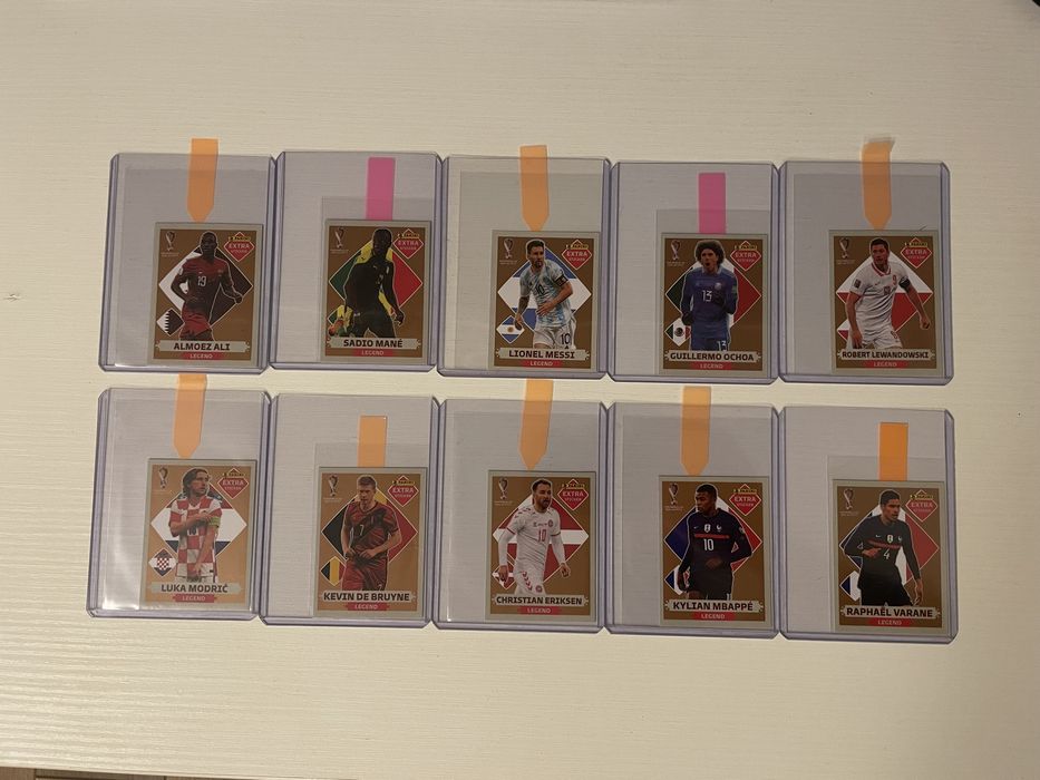 Panini Qatar 2022 extra stickere bronz - set complet