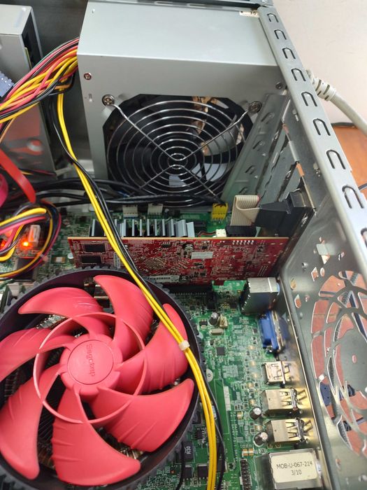 Компютър HPpro3500 MT 256 гб SSD(Нов) 8 gb ram + Video card