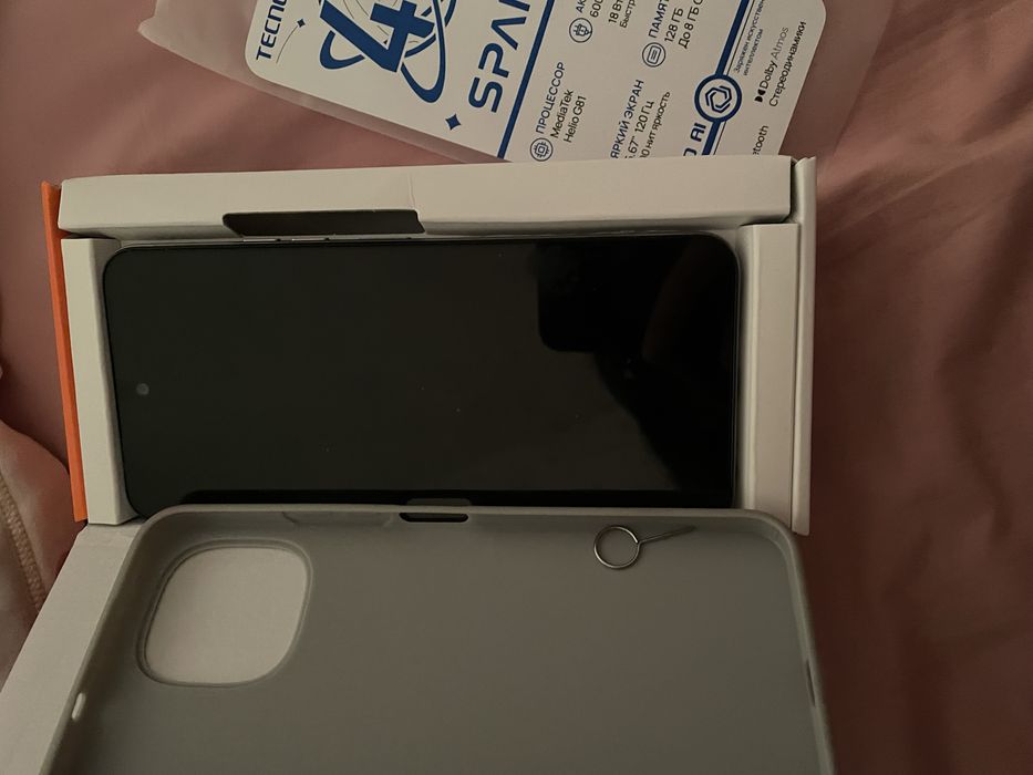 Телефон:Tecno spark 40C