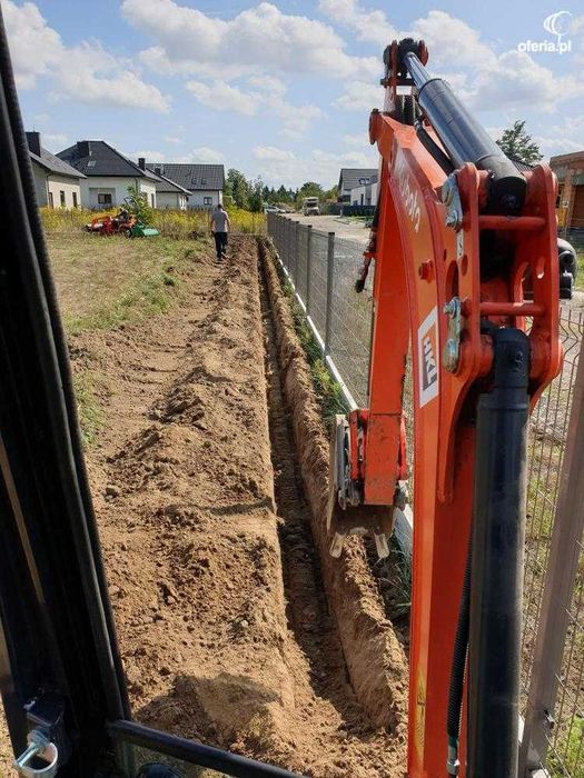 Sapaturi cu miniexcavator 2T, fundati case, canalizari, beci, gard